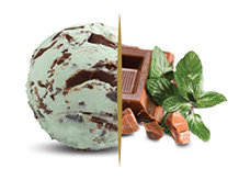 MENTA E SFOGLIE AL CACAO