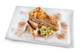 Torta di Mele con gelato alla Crema