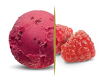 Sorbettoal lampone